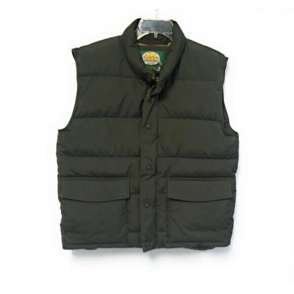 Cabela's Other - CABELAS Mens Hunter Green Quilted Puffer Vest M
